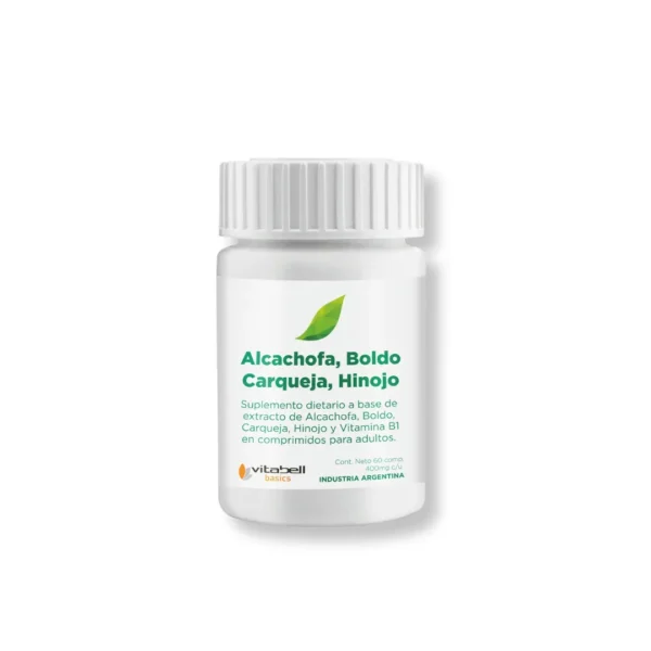 Basics Alcachofa + Boldo 60 Comprimidos