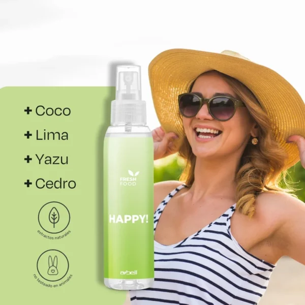 Body Splash Happy! 130ml - Imagen 3