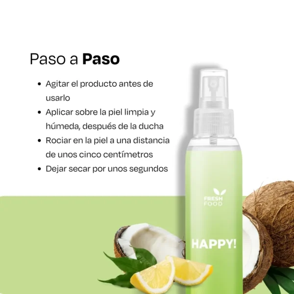 Body Splash Happy! 130ml - Imagen 2