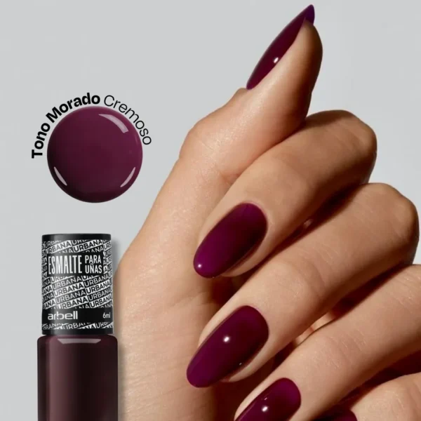 Urbana Esmalte Morado Cremoso 6 Ml - Imagen 2