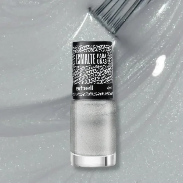 Urbana Esmalte Plateado Metálico 6 Ml