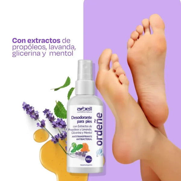 Ordeñe Desodorante Para Pies 100 Ml - Imagen 3