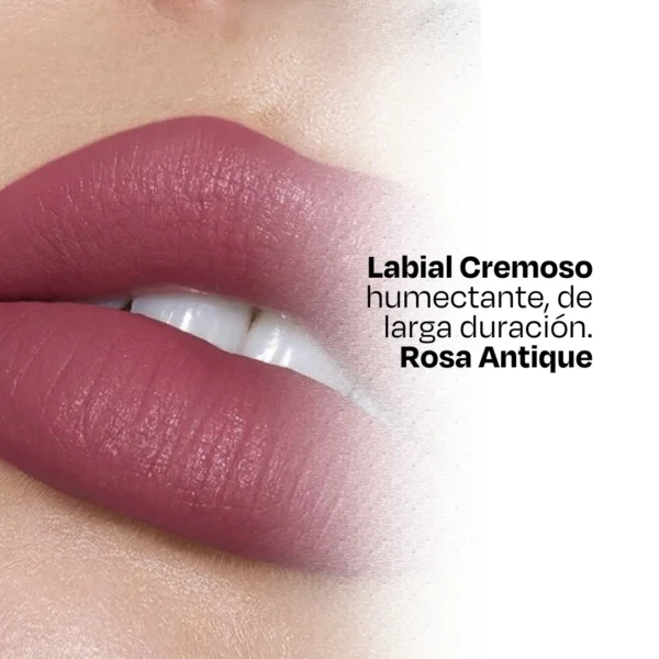 Urbana Labial Rosa Antique Cremoso 3 Gr - Imagen 2