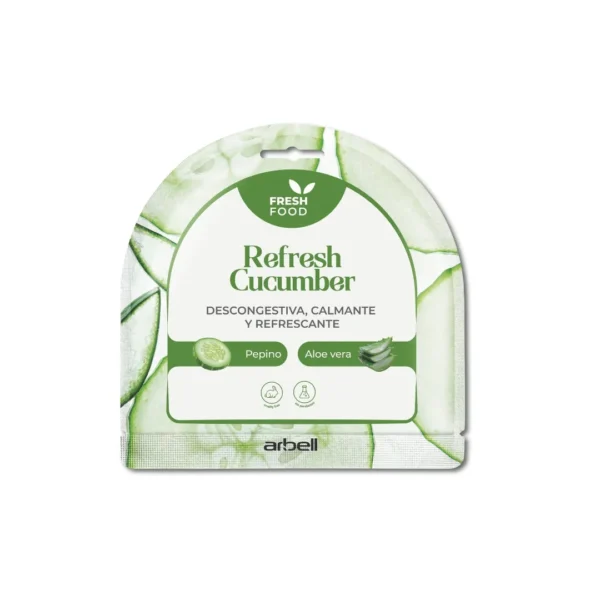 Fresh Food Mascarilla de Tela Refresh Cucumber 14 Gr