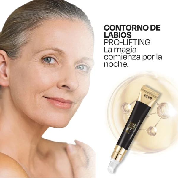 Juvenne Gold Crema Contorno para Labios 20 Gr - Imagen 2