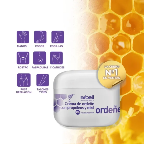 Ordeñe Crema Corporal De Ordeñe Con Propóleos 250 Gr - Imagen 3