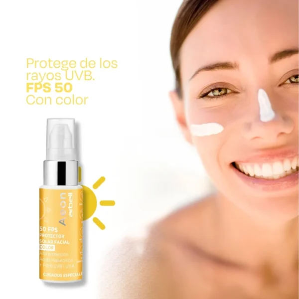 Aeon Protector Solar Facial Con Color Fps 50 30 Gr - Imagen 2