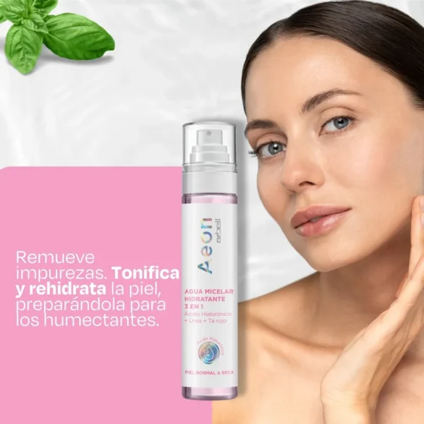 Aeon Agua Micelar Hidratante 3 En 1 125Ml - Imagen 2