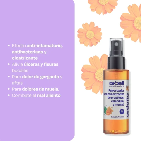 Ordeñe Spray Pulverizador Bucal Con Propóleos Y Miel 60 Cm3 - Imagen 4
