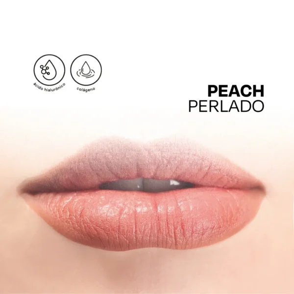 Luxury Labial Larga Duración Peach Perlado 4 Gr - Imagen 2