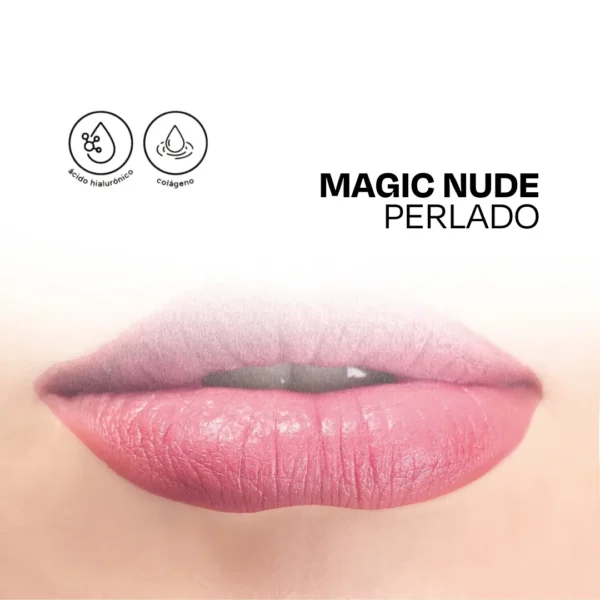 Luxury Labial Larga Duración Magic Nude Perlado 4 Gr - Imagen 2