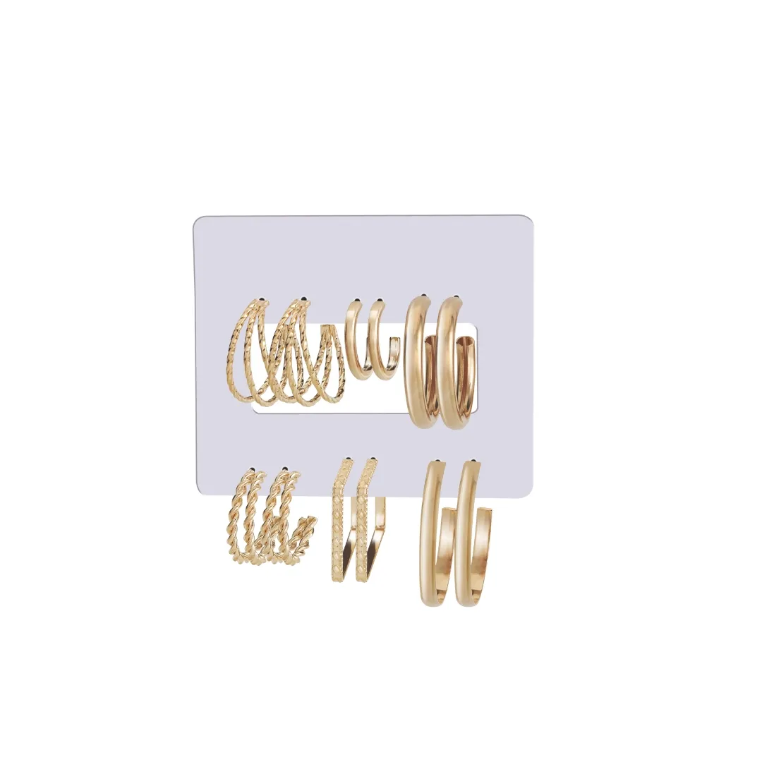 Set Aros x 6 Gold