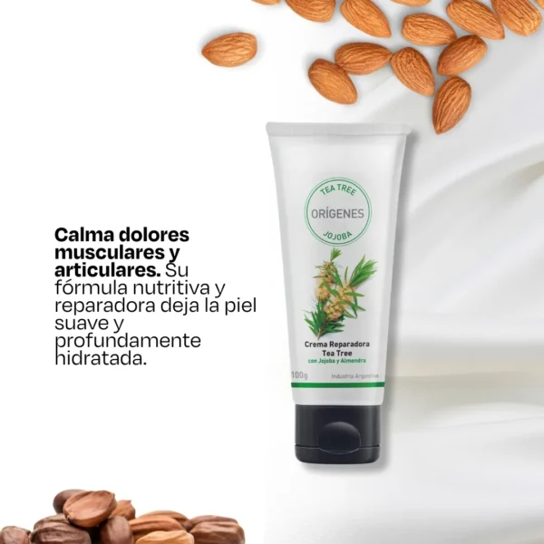 Origenes Crema Reparadora Con Tea Tree Y Jojoba 100 Gr - Imagen 2