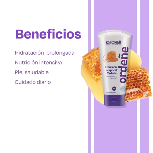 Ordeñe Emulsión Corporal Con Propóleos Y Miel 200 Gr - Imagen 4