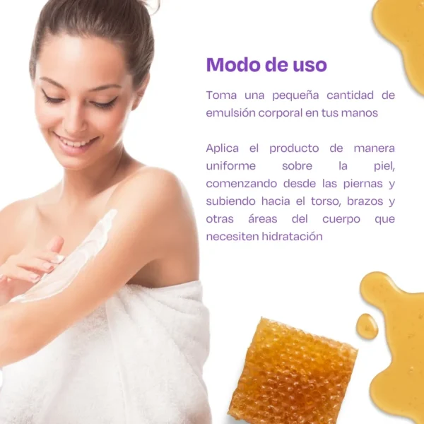 Ordeñe Emulsión Corporal Con Propóleos Y Miel 200 Gr - Imagen 2