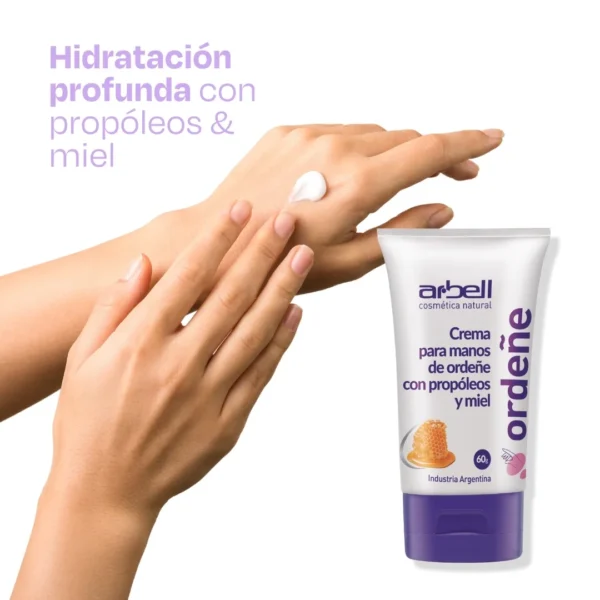 Ordeñe Crema Manos Con Propóleos Y Miel 60 Gr - Imagen 3