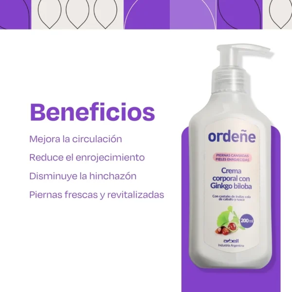 Ordeñe Crema Corporal Piernas Cansadas 200 Ml - Imagen 2