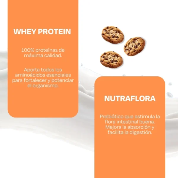 Superfoods Nutrishake Max Sweet Cookies Bebible Polvo 500 Gr - Imagen 2