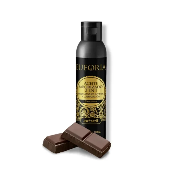 Euforia Aceite Corporal 2 en 1 Sabor Chocolate 100 Ml