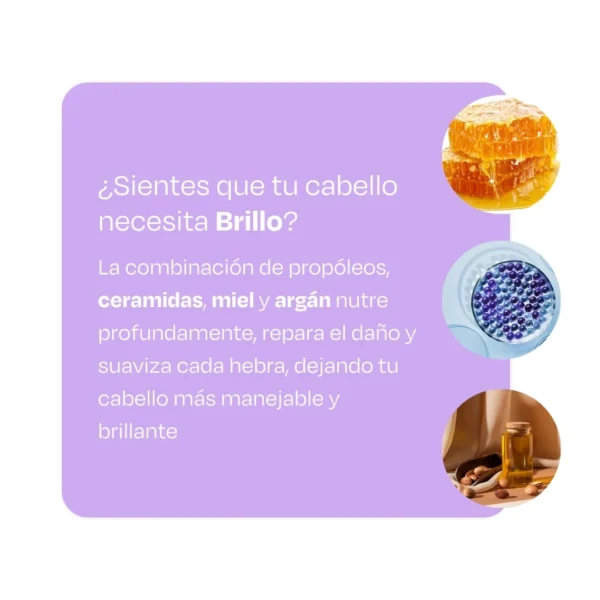 Ordeñe Shampoo Con Propóleos Y Argán 300 Ml - Imagen 2
