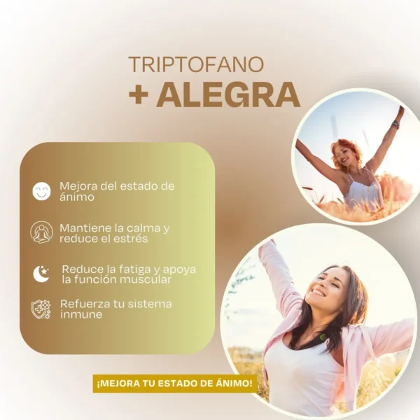 Superfoods Triptófano + Alegra 30 Cápsulas - Imagen 2
