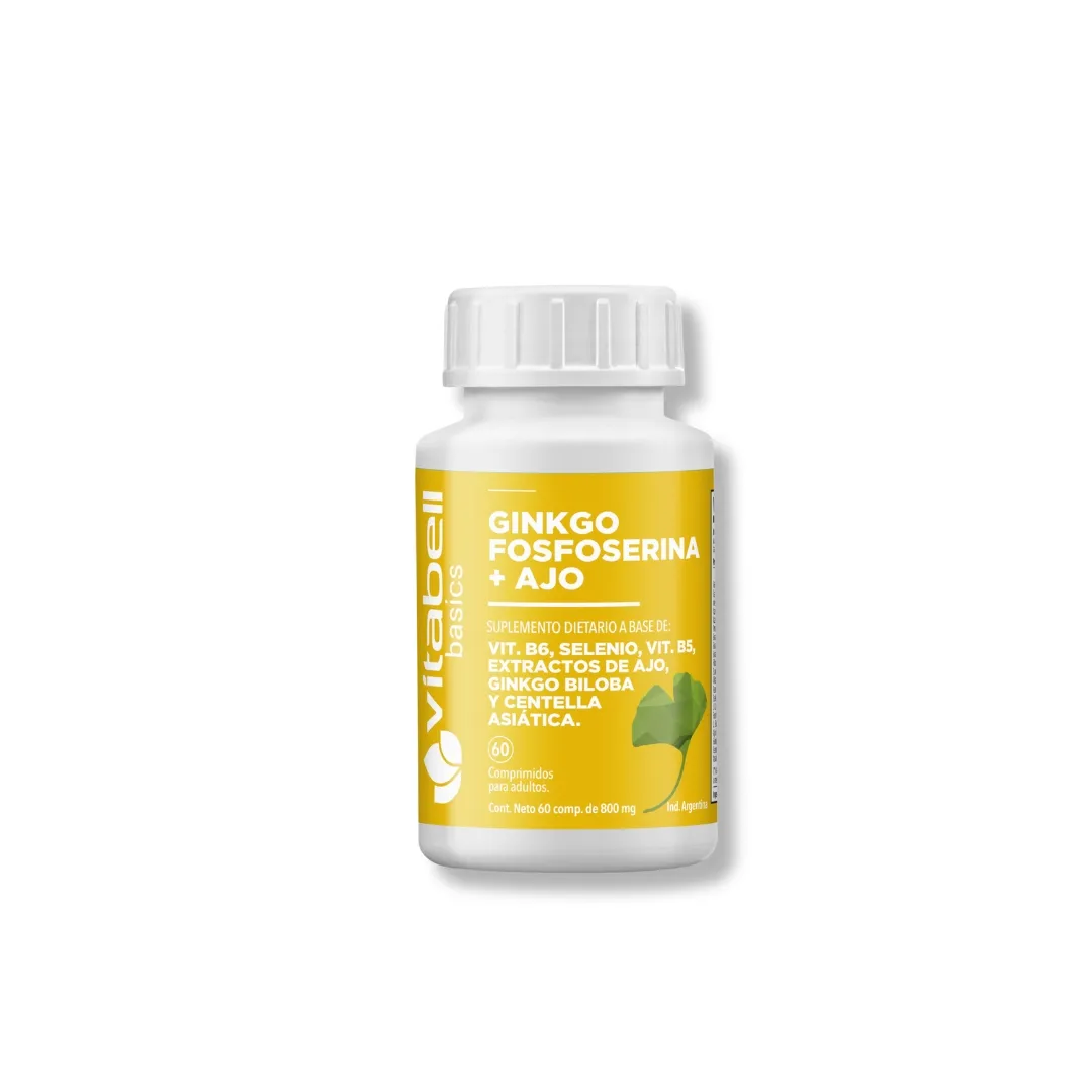 Ginkgo Biloba + Fosfoserina 60 Comprimidos
