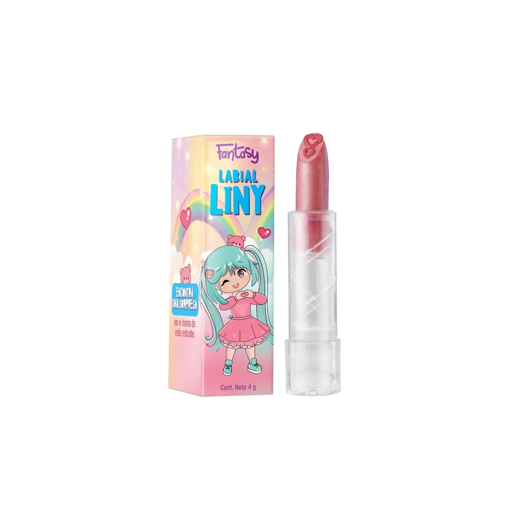 Labial Liny Rosa Cupcake 4 g