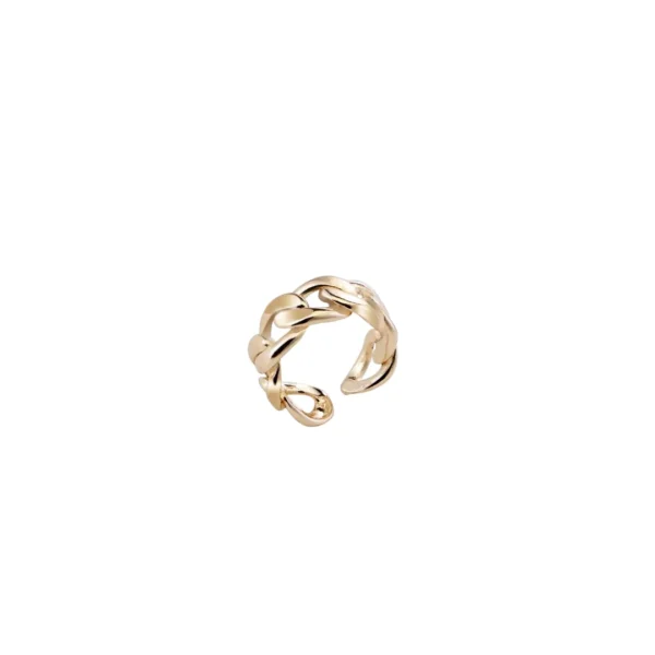 Anillo Ajustable Chain Gold