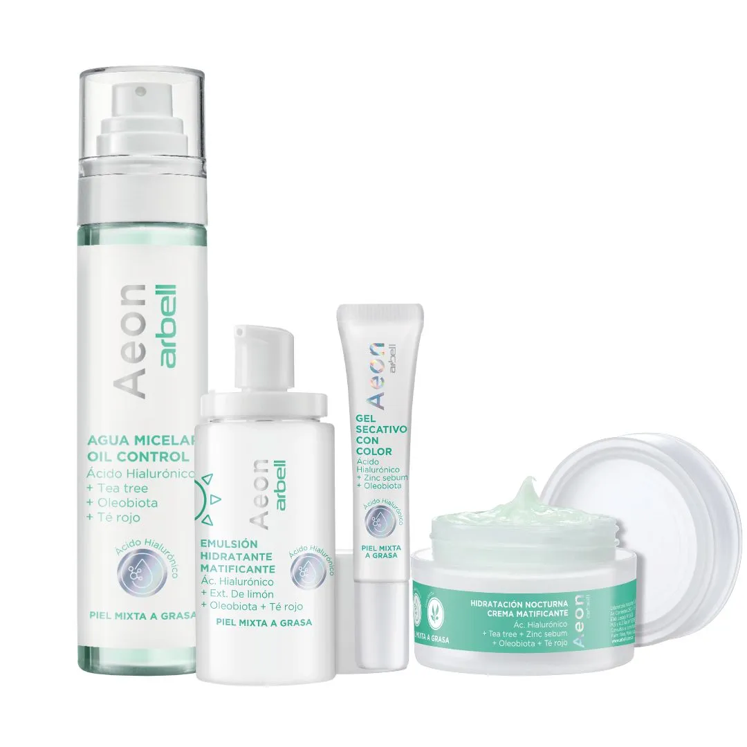 PROMO AEON PIEL MIXTA TRATAMIENTO COMPLETO X4