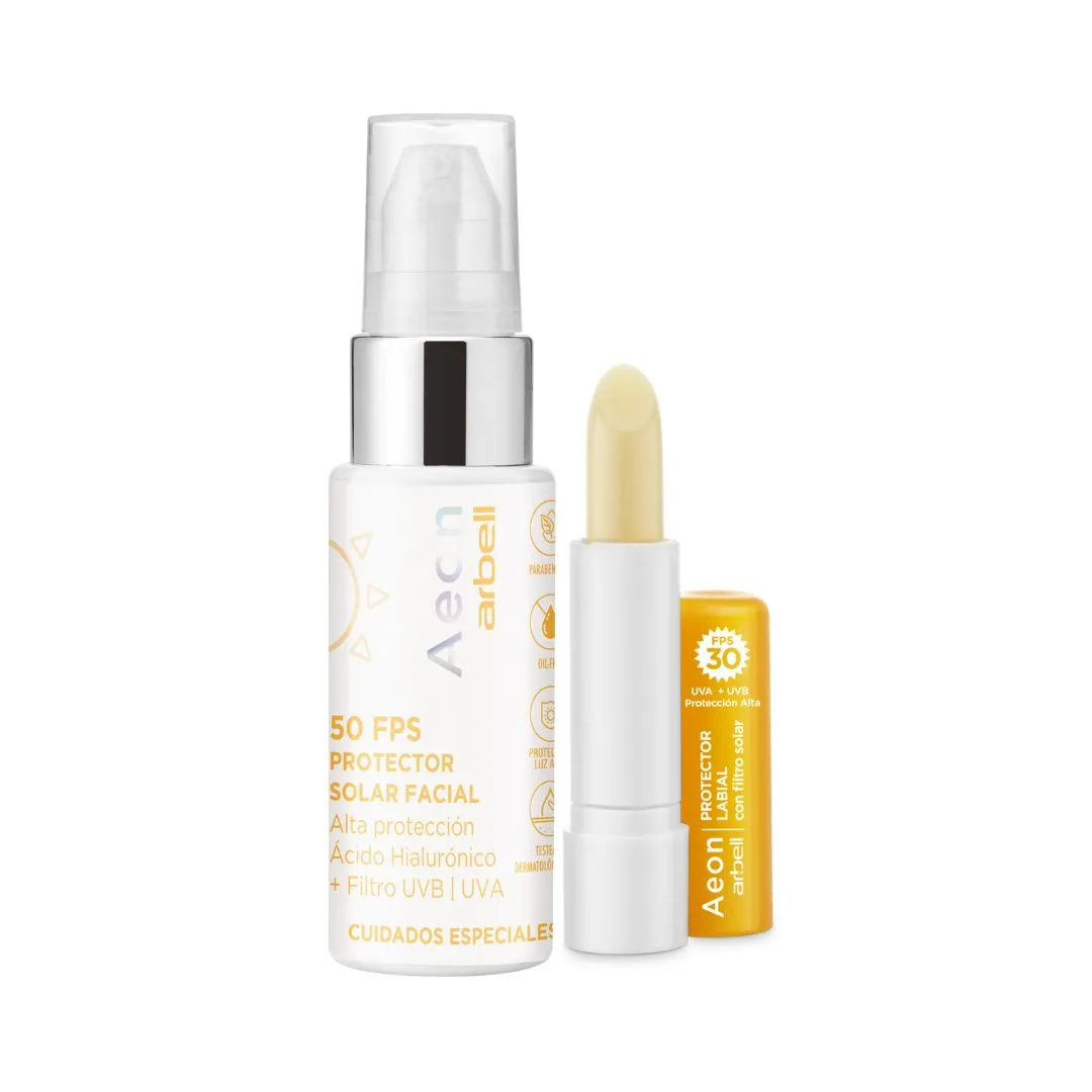 PROMO AEON PROTECTOR 50 + LABIAL FPS30