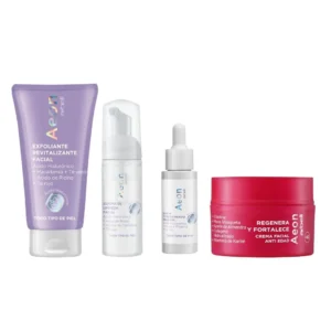 PROMO AEON ANTIEDAD +60 Exfoliante+Espuma+Crema +Serum