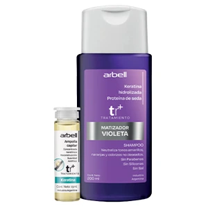 PROMO SHAMPOO VIOLETA+ AMPOLLA KERATINA